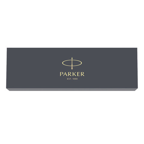 Ручка шариковая PARKER «Jotter Plastic CT», корпус черный, детали из нержавеющей стали, синяя