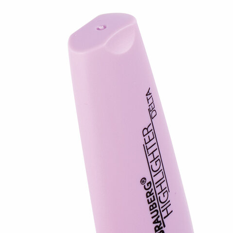 Текстовыделитель BRAUBERG «DELTA PASTEL», ЛАВАНДОВЫЙ, линия 1-5 мм