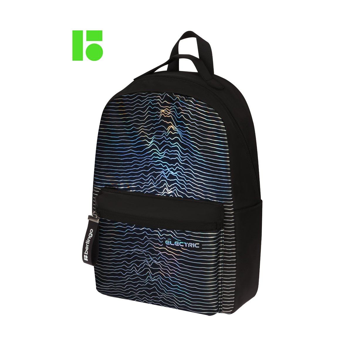 Рюкзак Berlingo «Electric» 41×28×16 см, 1 отделение, 3 кармана, уплотненная спинка