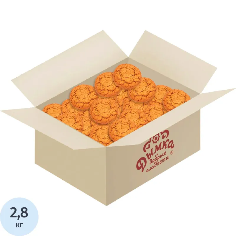 превью Печенье Дымка Овсяное по-царски, 2.8кг/уп