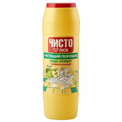 Чистящее средство порошок 400 г ЧИСТОЛЮБ «Яблоко»