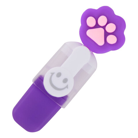 Набор текстовыделителей с топперами 6 ЦВЕТОВ НЕОН, «ЛАПКИ», линия 1-4 мм, FUNSTER (ФАНСТЕР)