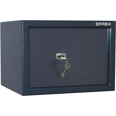 Сейф BRABIX «КМ-260»260×360х290 мм13 кгключевой замок + полкакрепление к стене291165