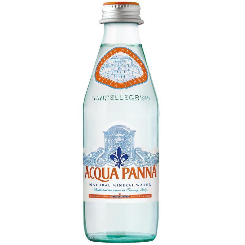 Вода минеральная Acqua Panna, негаз. стекло, 0.25 л