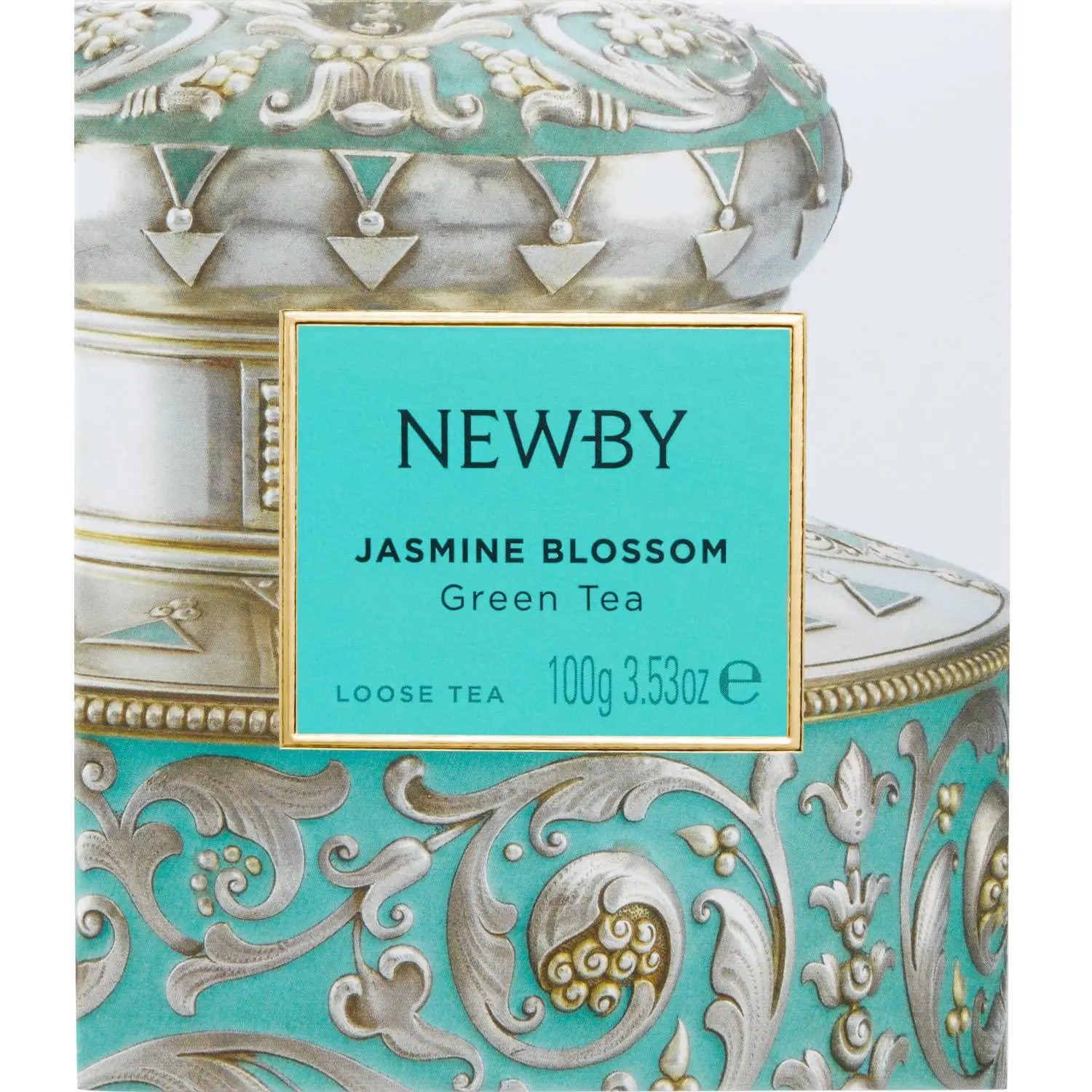 Чай листовой зелёный Newby Jasmine Blossom 100 г (жасмин)