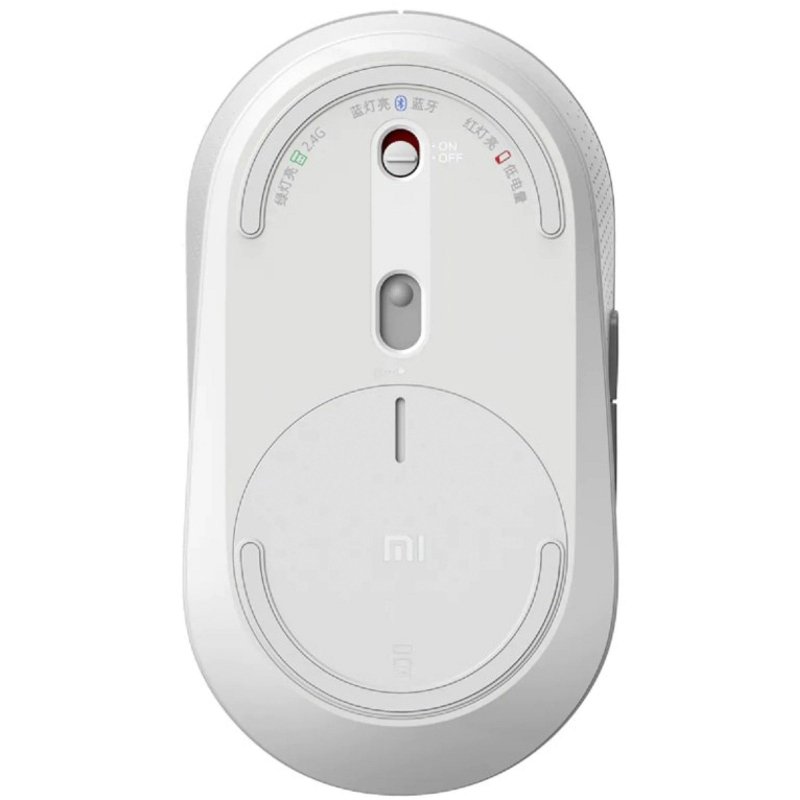Мышь компьютерная Mi Dual Mode Wireless Mouse Silent Edition белая