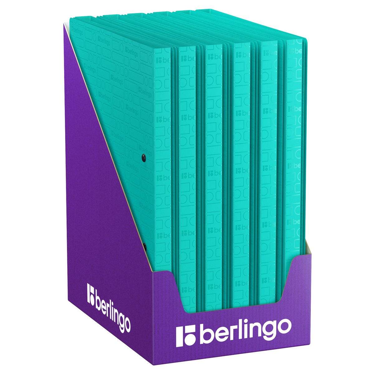 Папка с зажимом Berlingo «Your Way» А4, 17мм, 600мкм, мятная, с внутр. карманом