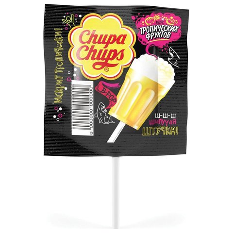 Карамель CHUPA CHUPS (Чупа-Чупс) «В-РОР» тропический, 15 г