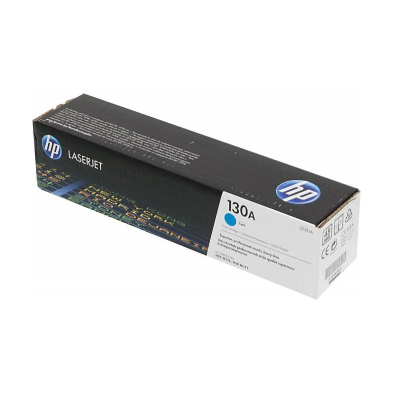 Расход.матер. д/лаз.принт.факсов HP 130A CF351A гол. для LJ Pro M176n/M177f