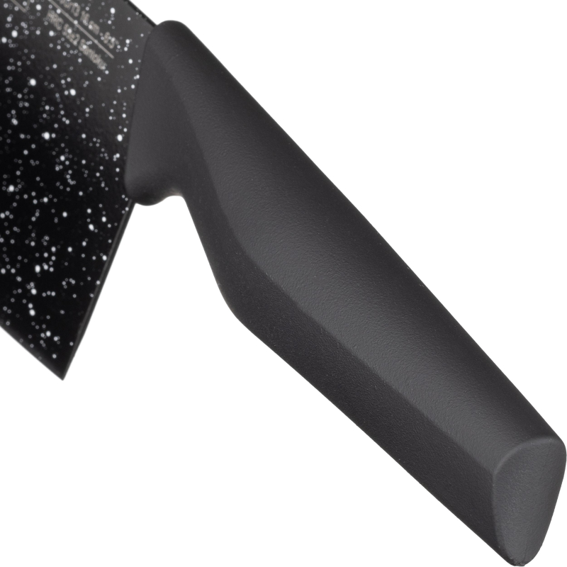 Нож топорик кухонный Santoku 16.5 см. рукоять Soft Touch, Mielaje