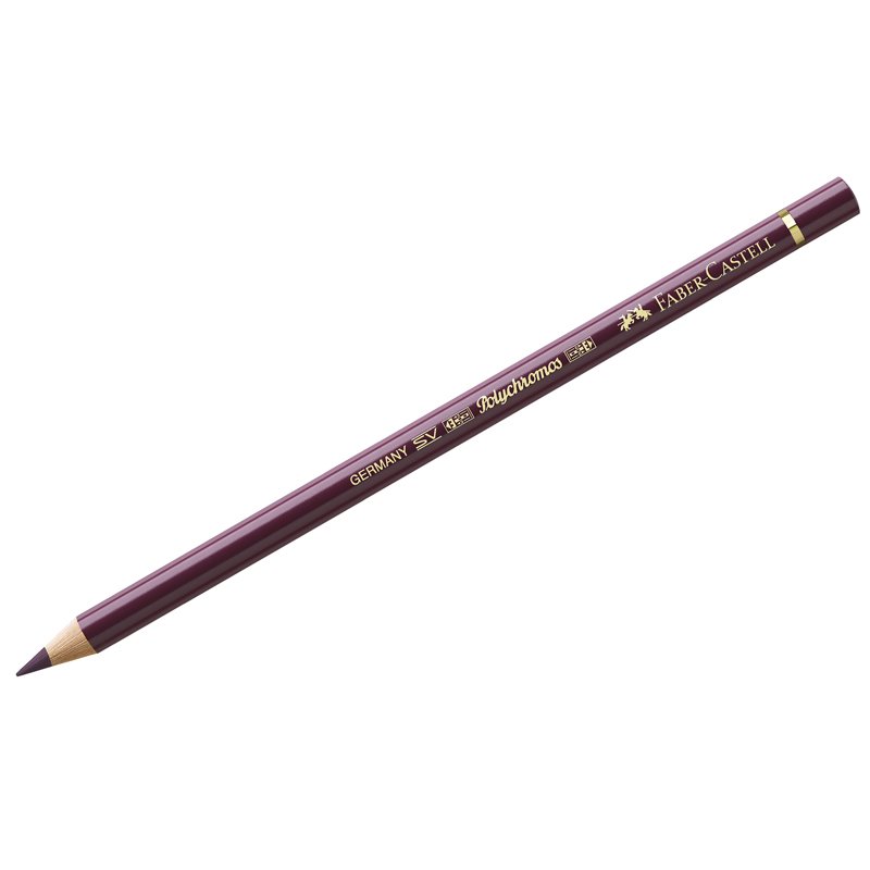 превью Карандаш художественный Faber-Castell «Polychromos», цвет 194 фиолетово-красный