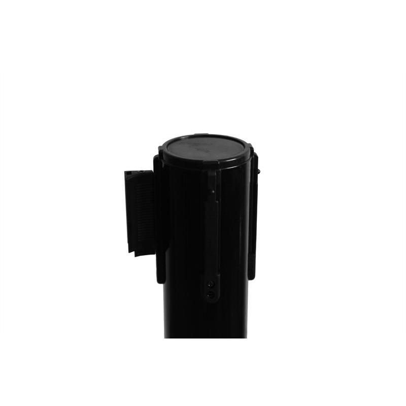 Стойка ограждения напольная Барьер с синей вытяжной лентой (200 см)