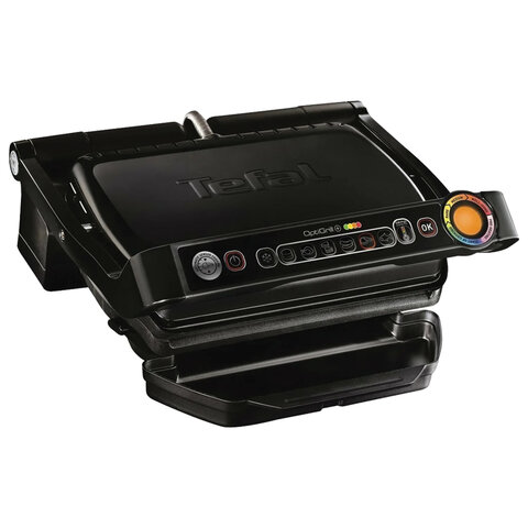 превью Электрогриль TEFAL GC714834, 2000 Вт, съемные панели, регулировка температуры, черный