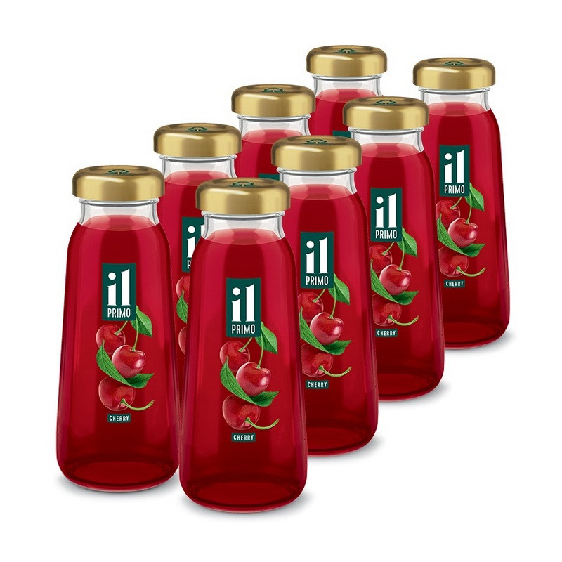 Нектар IL Primo вишневый осветленный 0.2 л (8 штук в упаковке)