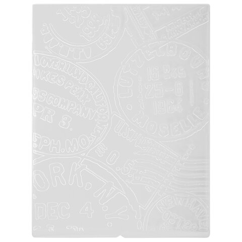 Клише для тиснения 3D «Печати» для Машинки для тиснения ОС-5, 108×146 мм, ОСТРОВ СОКРОВИЩ, 663805