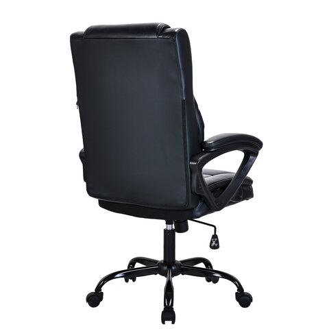 Кресло BRABIX PREMIUM «Oslo EX-549», рециклированная кожа, разборное пятилучие, черное