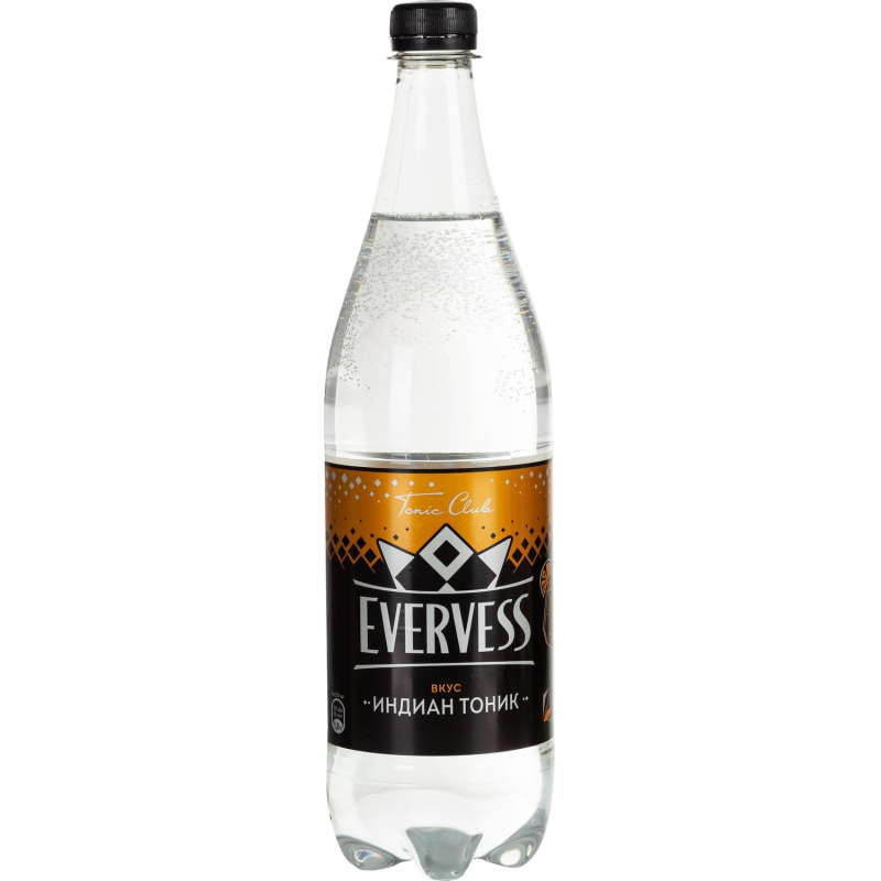 Напиток Evervess Tonic club Индиан Тоник газированный пэт 1л