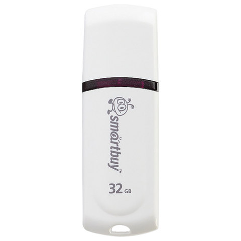 превью Флэш-диск 32 GB, SMARTBUY Paean, USB 2.0, белый