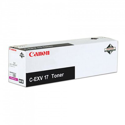 Тонер CANON (C-EXV17M) iR4080/4580/5185, пурпурный, оригинальный, ресурс 30000 стр. 