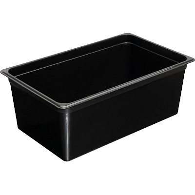Гастроемкость Restola полипропилен GN 1/1 530×325х200 мм черная, 422100313
