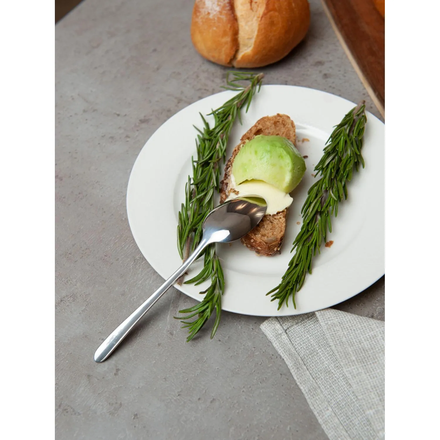 Ложка чайная Home Queen Вкус 2шт/уп, 14.7 см /48/12