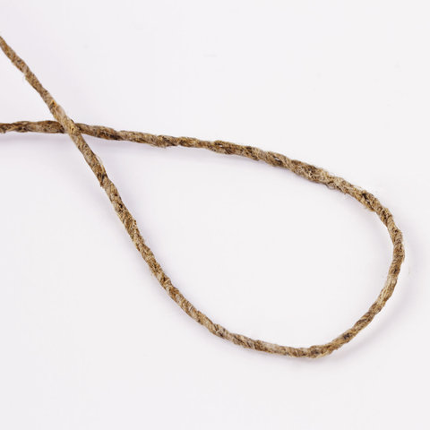 Нить BRAUBERG банковская льняная, диаметр 1.5 мм, длина 400 м