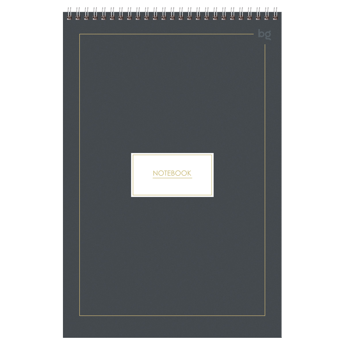 Блокнот А4 80л. на гребне BG «Minimal», твердая подложка