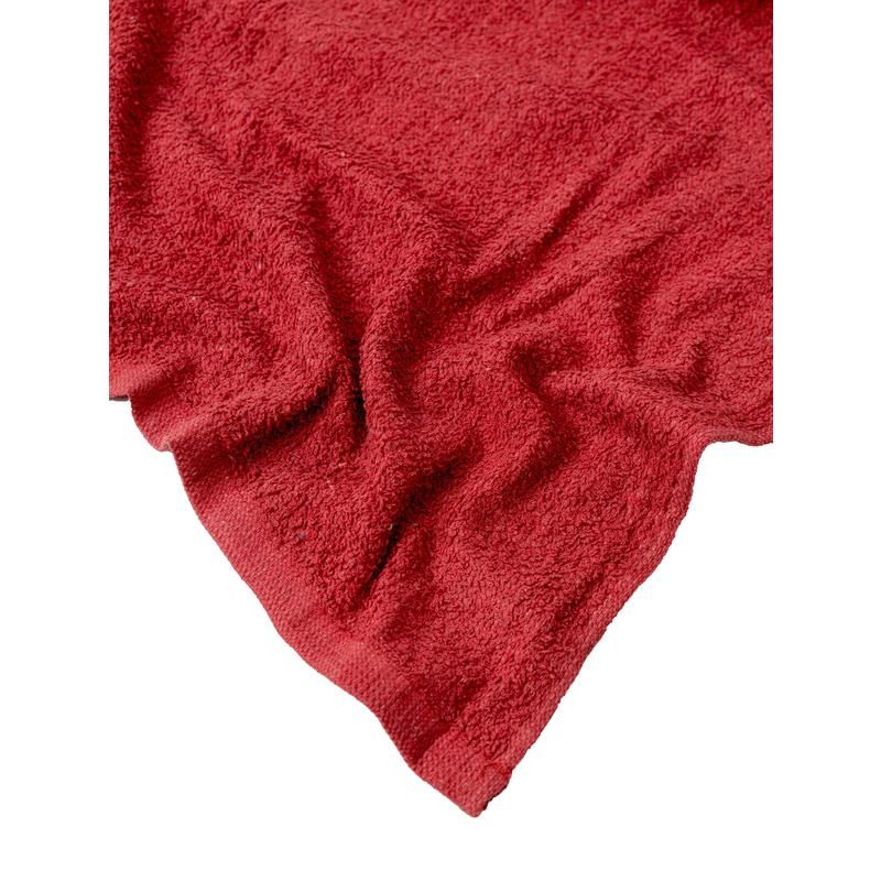 Полотенце эконом. Красное полотенце.