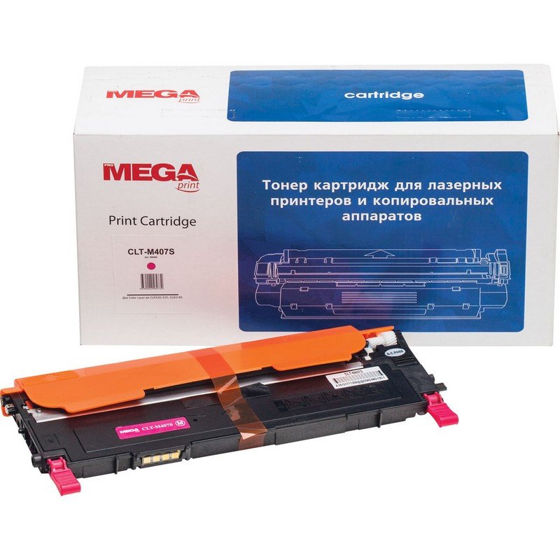 превью Картридж лазерный Promega print CLT-M407S для Samsung совместимый пурпурный