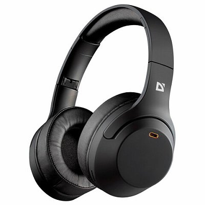 Наушники с микрофоном (гарнитура) DEFENDER FreeMotion B690, Bluetooth, беспроводные, черные