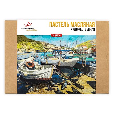 Пастель масляная Vista-Artista «Limited edition», 36 цветов, картон. упаковка