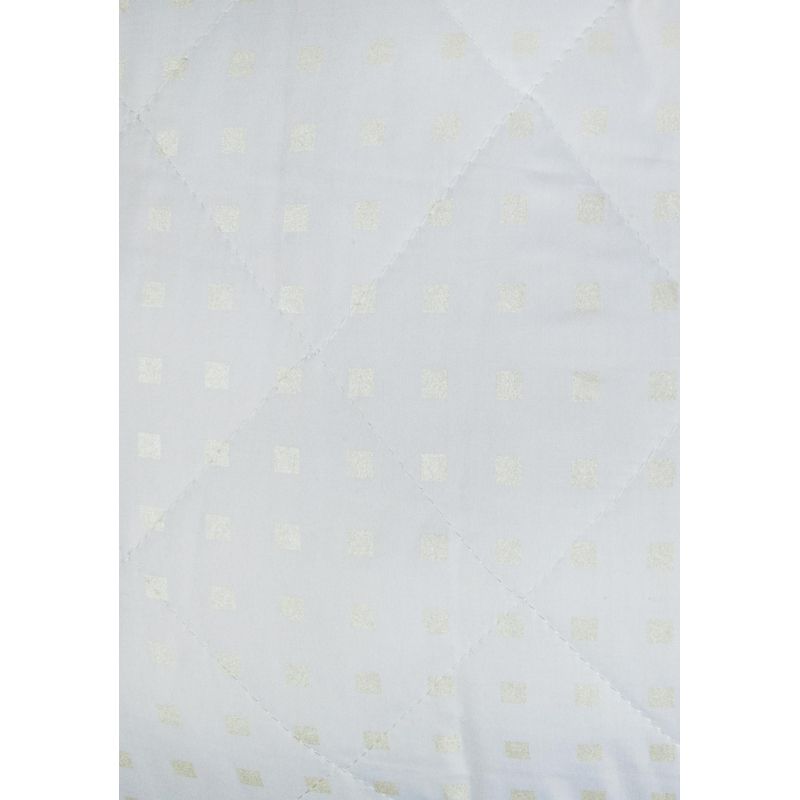 Подушка 50×70, стеганная, (иск. лебяжий пух/тик ПЭ), белые шашечки