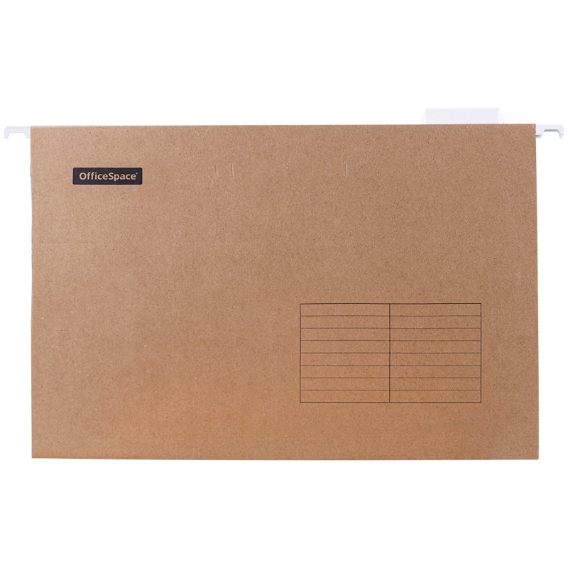 Подвесная папка OfficeSpace Foolscap (370×240мм), светло-коричневая