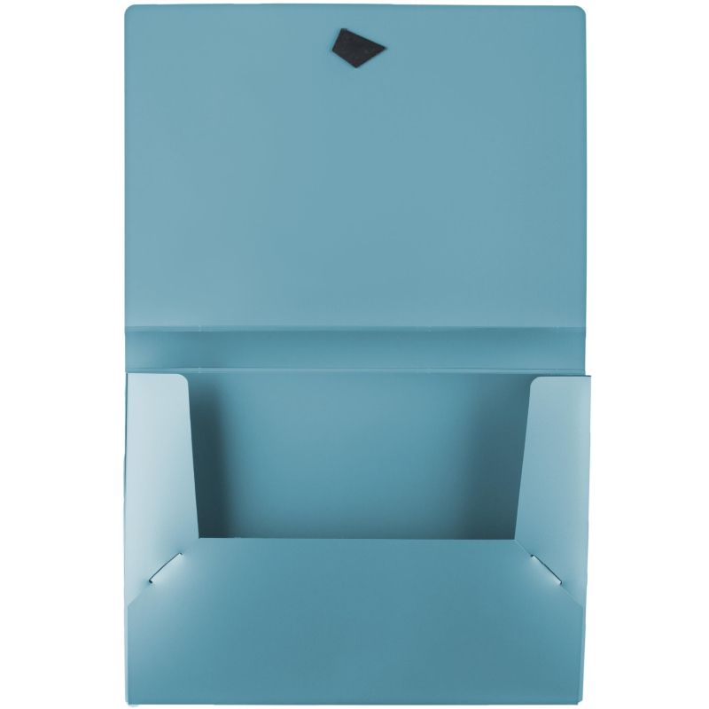 Папка на резинках Attache Metallics А4  800мкм, 40мм, зеленый
