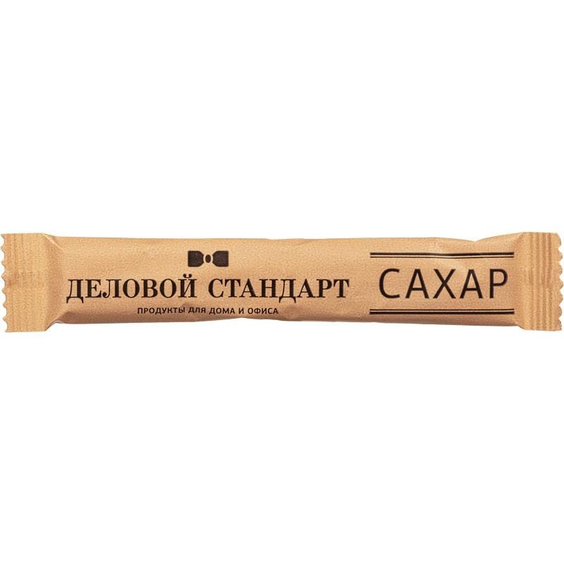 Сахар порционный в стиках Деловой стандарт тростниковый 5гр (200 шт/уп. )