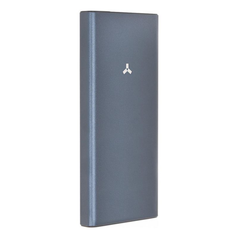 Внешний аккумулятор 10000 mAh, 2xUSB, дисплей, Accesstyle Lava 10D, син