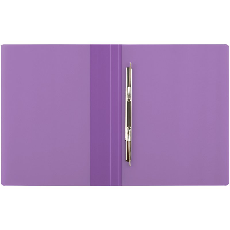 Папка c пружинным скоросшивателем Berlingo «Diamond», 17мм, 700мкм, п/прозрачная фиолетовая