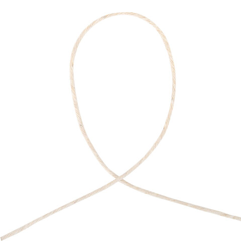 Шпагат хлопковый для прошивки документов, вязания, макраме, длина 500 м, диаметр 1.5 мм, BRAUBERG