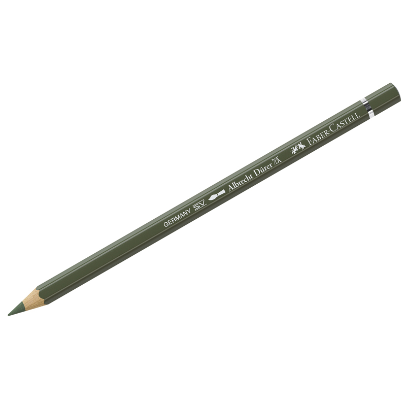 превью Карандаш акварельный художественный Faber-Castell «Albrecht Dürer», цвет 174 хром зеленый непрозрач. 