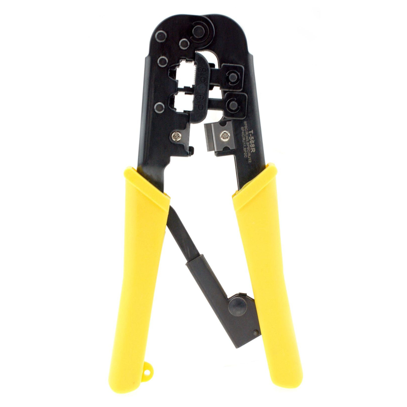 превью Инструмент Cablexpert T-568R, обжимной с фикс(8p8c,6p6c,6p4c,6p2c)(T-568R)