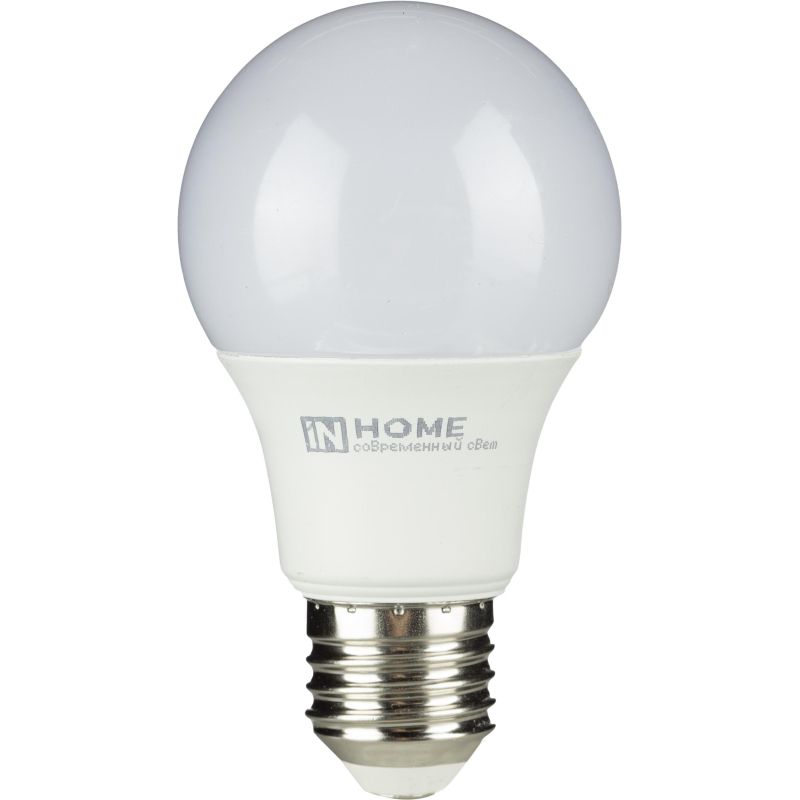 Лампа светодиодная LED-A60-VC 12Вт 230В Е27 3000К 1140 Лм IN HOME