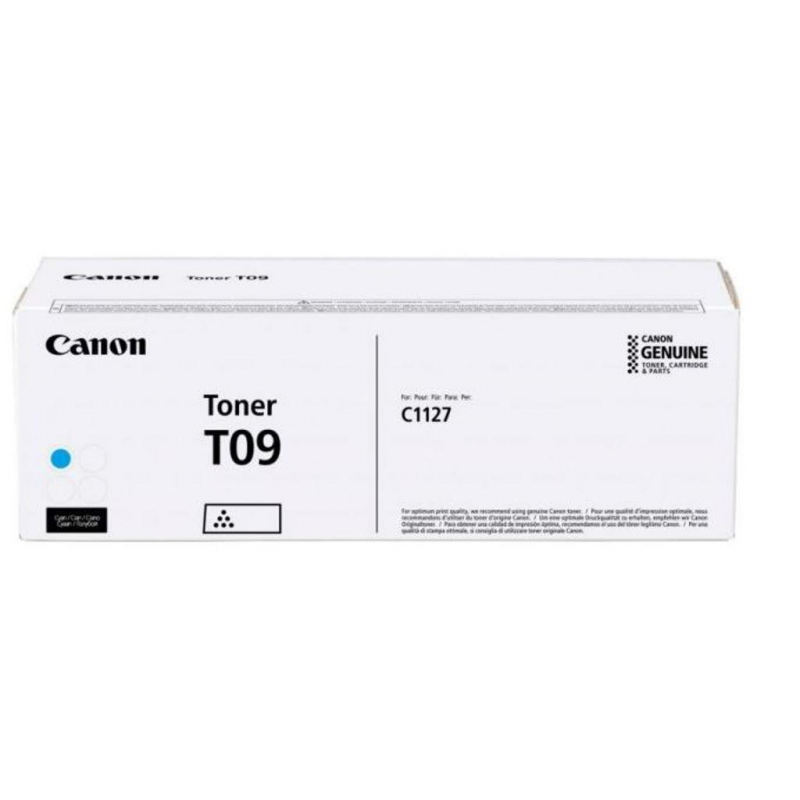 превью Картридж лазерный Canon 09 C 3019C006 голубой оригинальный