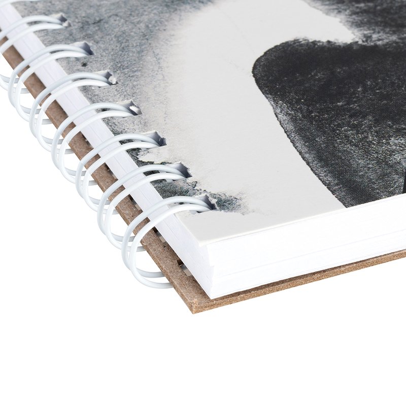 Скетчбук-блокнот 60л. А5 на гребне ArtSpace «Black/white mood», 120г/м2