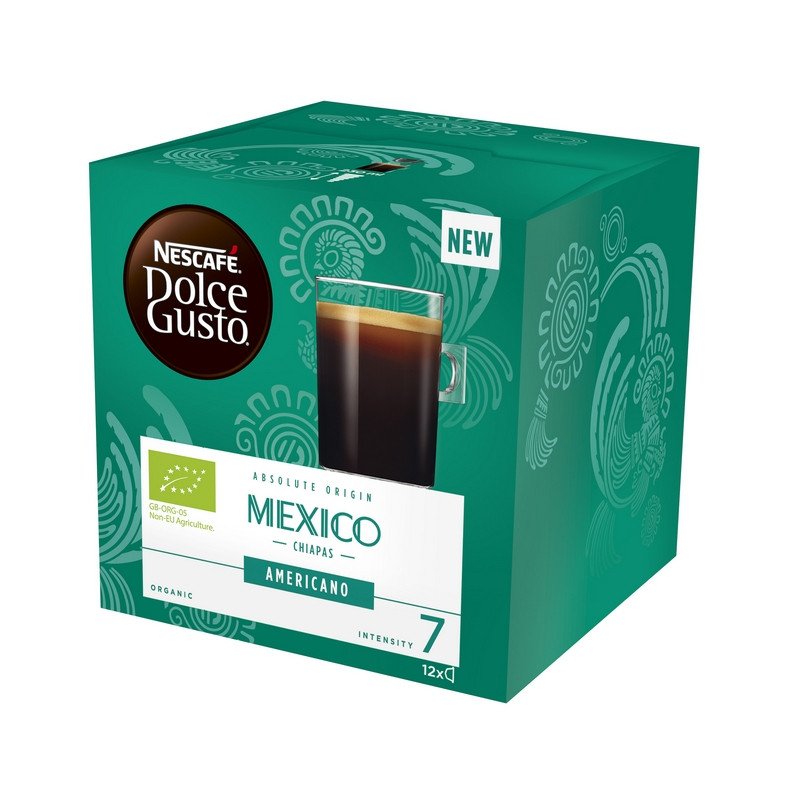 Капсулы для кофемашин Nescafe Dolce Gusto Americano Mexico (12 штук в упаковке)