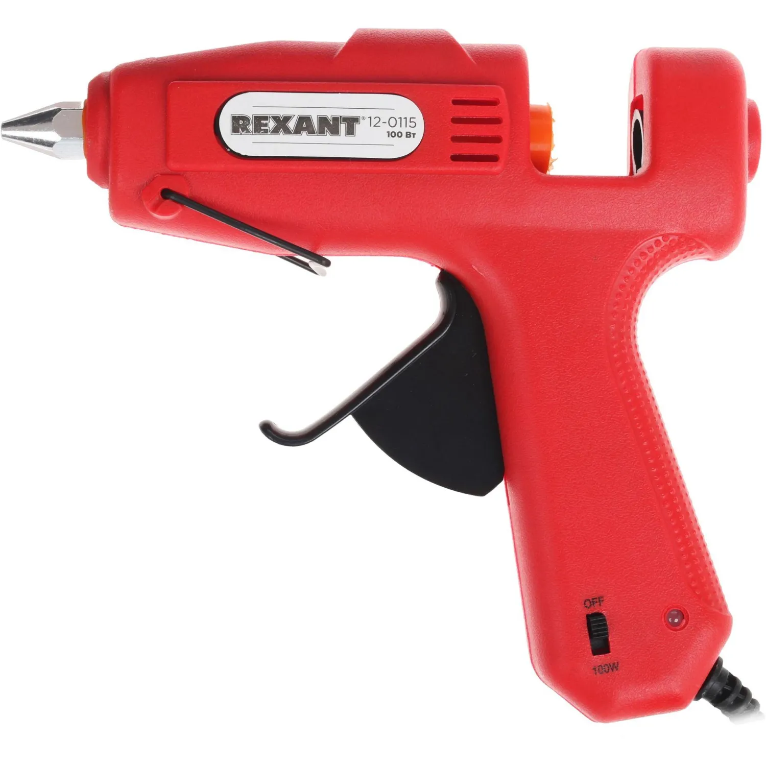 превью Пистолет клеевой Rexant электрический 100 Вт 11 мм 16 г/мин 190 C (12-0115)