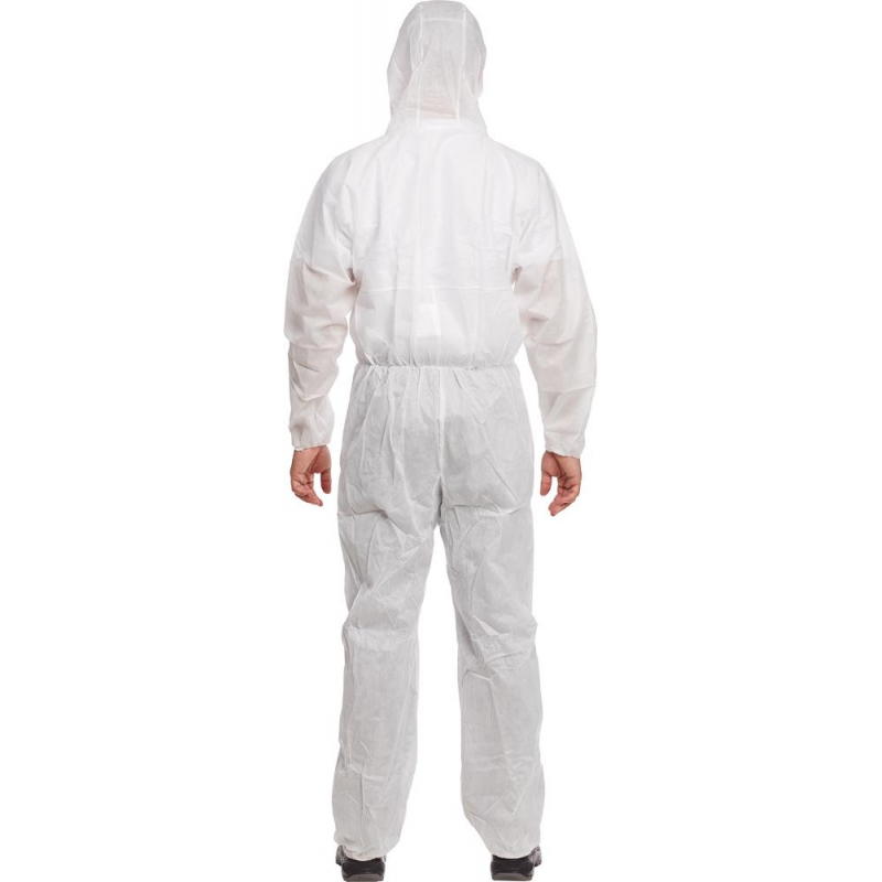Комбинезон одноразовый с капюшоном белый Delta Plus DT215 52-54 (XL) (DT215XG)