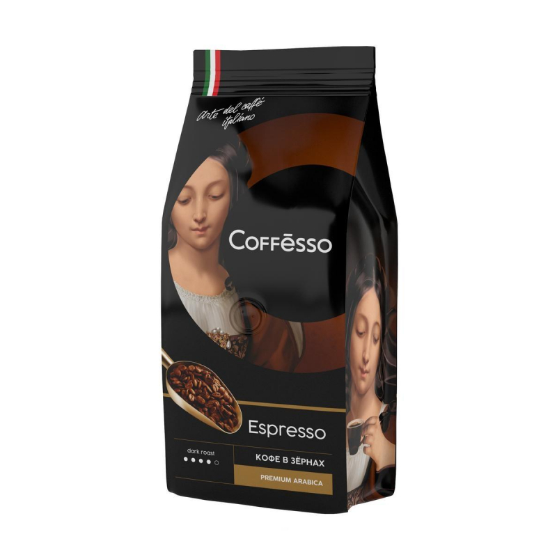 Кофе в зернах Coffesso Superiore 250 г арт. 1101963 - купить в Москве ...
