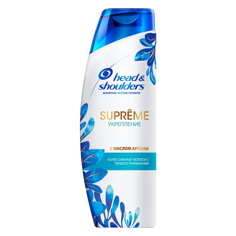 превью Шампунь для волос Head&Shoulders «Supreme Укрепление», с маслом арганы, 300мл