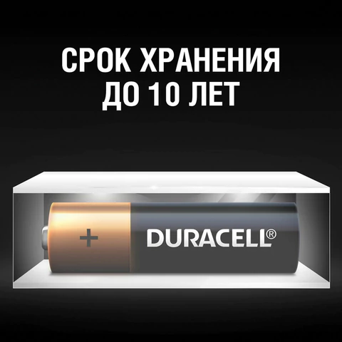 Батарейки КОМПЛЕКТ 10 шт. DURACELL Basic ОРИГИНАЛAA (LR615А)алкалиновыепальчиковые
