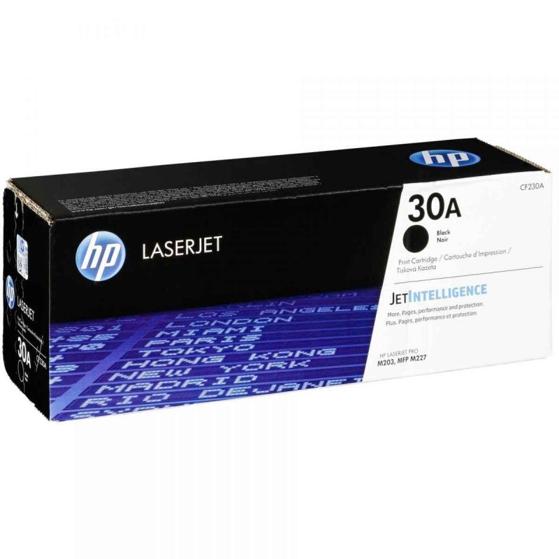 Тонер-картридж HP 30A CF230A черный